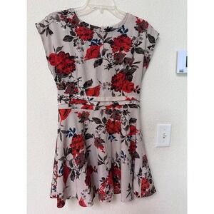 Forever 21 floral fit and flare‎ dress, Size Medium